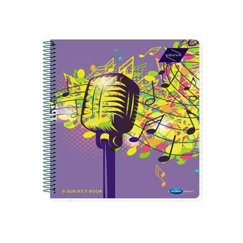 YOUVA SPIRAL BOOK 300 PAGES.